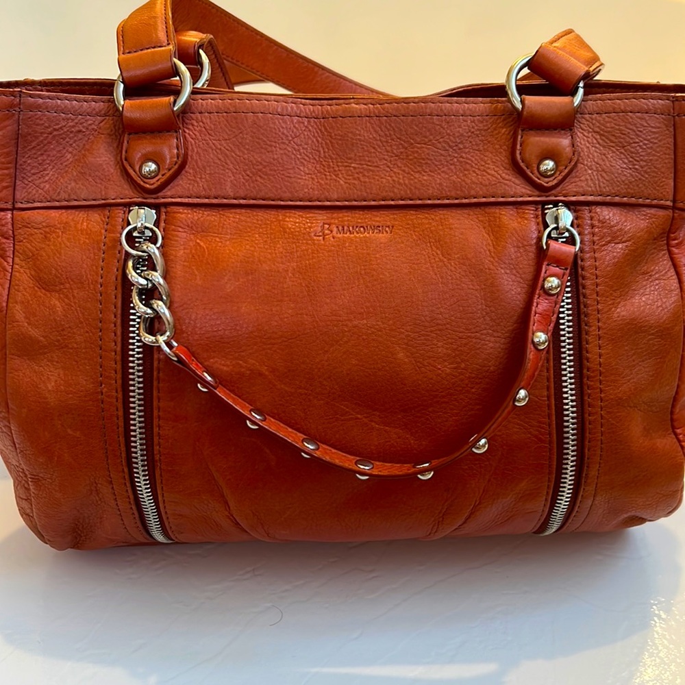 Makowsky leather purse